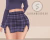 Purple Plaid Skirt | RXL