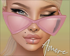 ! Pink Retro Sunglasses