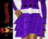 Polyscrunch Skirt PURPLE