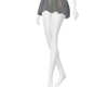 White Holographic Skirt