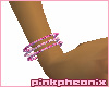 Rose/PrincessPink Bangles
