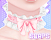 +Maid Choker Pink