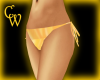 Rave Gold Bikini Bottom