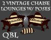  Vintage Chaise Lounges
