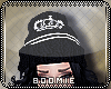 *B* Crown Beanie  Black