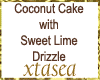 Coconut n Lime Cake