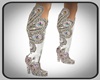 !  SILVER FASHIONS BOOTS