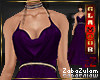 zZ Gown Queen Purple