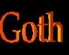 Goth Sticker