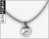 ::S::Diamond gem necklac