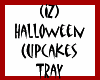 Halloween Cupcakes Tray