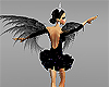 *T* Black Swan Dress