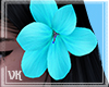 ᘎК~Turquoise Flower-L