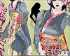 HRH Silver & Pink Kimono