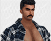 Open Plaid Shirt