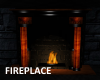 *T* Endzone Fireplace