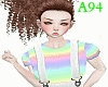 kid girl rainbow paci 