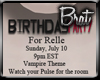 [B] Relle Bday Invite