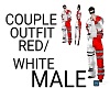 CP FIT RED WHITE MALE