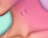 Delicate Neck Tattoo