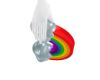 Mini Rainbow Pride Poses