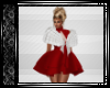 Red & White Winter Dress