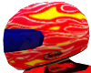 Red Racing Helmet