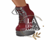 Autumn red boots