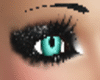 teal animated eyes