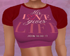 His Love Top
