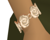 Beige Rose Bracelet