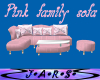 Pink Family Sofa