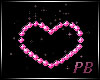 {PB}Pink Heart Sticker