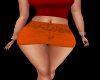 💋MINI SKIRT ORANGE