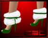 Green Holiday Heels