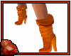 *C Ankles Boots Orange