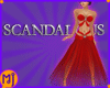 mj Scandal Gown Red    