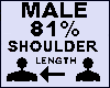 Shoulder Scaler 81% Male
