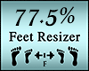 Foot Shoe Scaler 77.5%