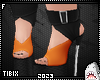 Orange Belt Heels