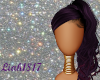 slick back purp wig