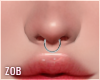 Z| Metal Septum Piercing