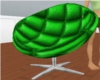 ![Ju] Green cuddle chair