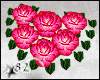 *82 Rose Heart Display 2
