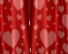 hearts curtains