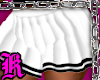 BBW Pleated Skirt White