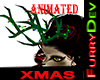 ANIMATED GREEN ANTLERS
