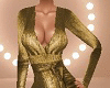 Gold Cocktail Dress
