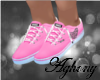 A: Pink Sneakers