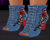 Denim Booties v3